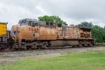 UP 5648 is the rear DPU on a westbound coal train 